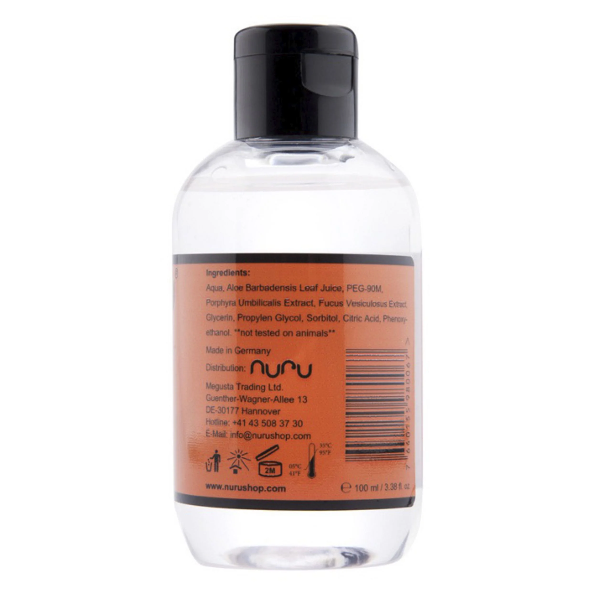 Nuru - Massage Gel met Nori Zeewier & Aloe Vera 100 ml