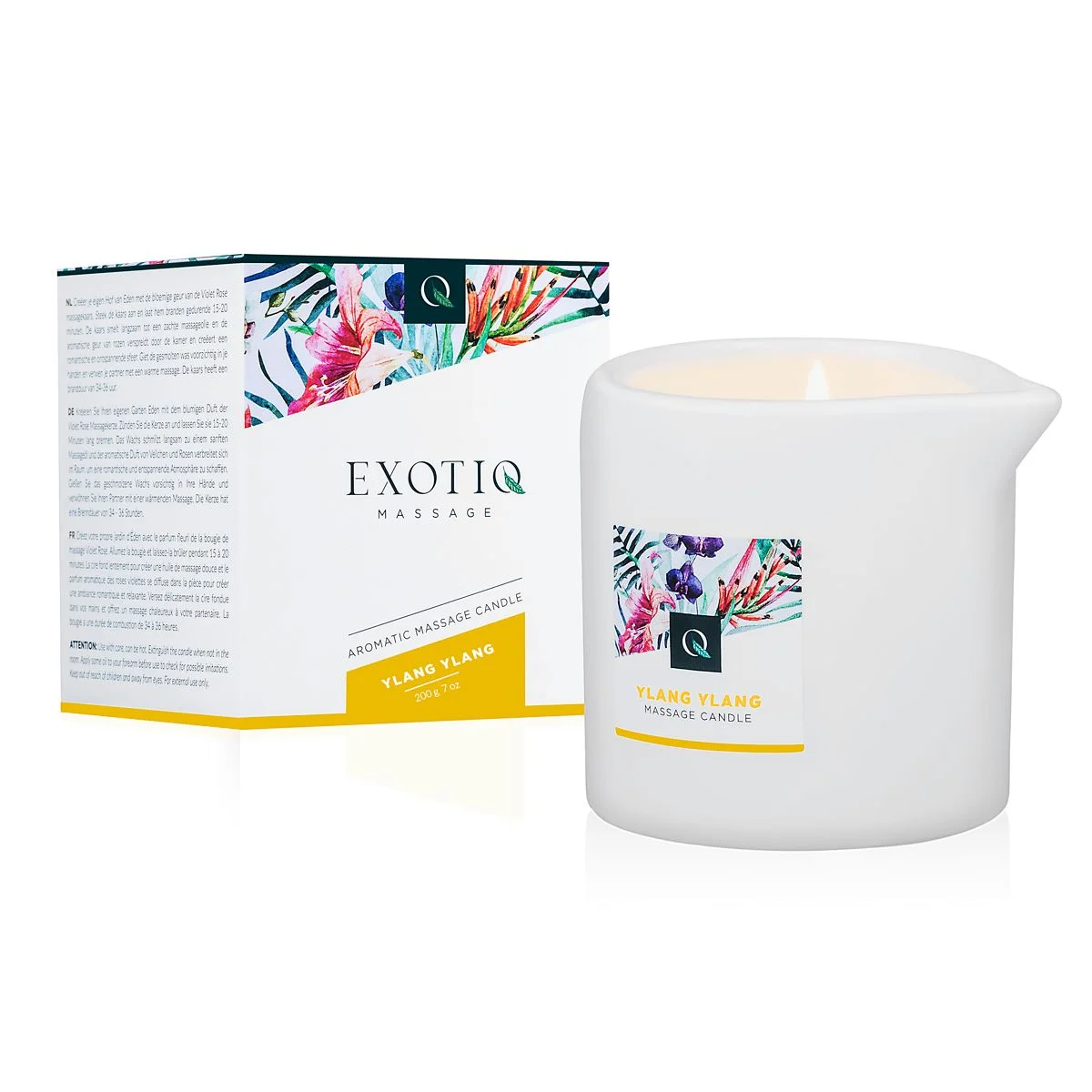 Exotiq Massagekaars Ylang Ylang - 200g Exotiq Massagekaars Ylang Ylang - 200g