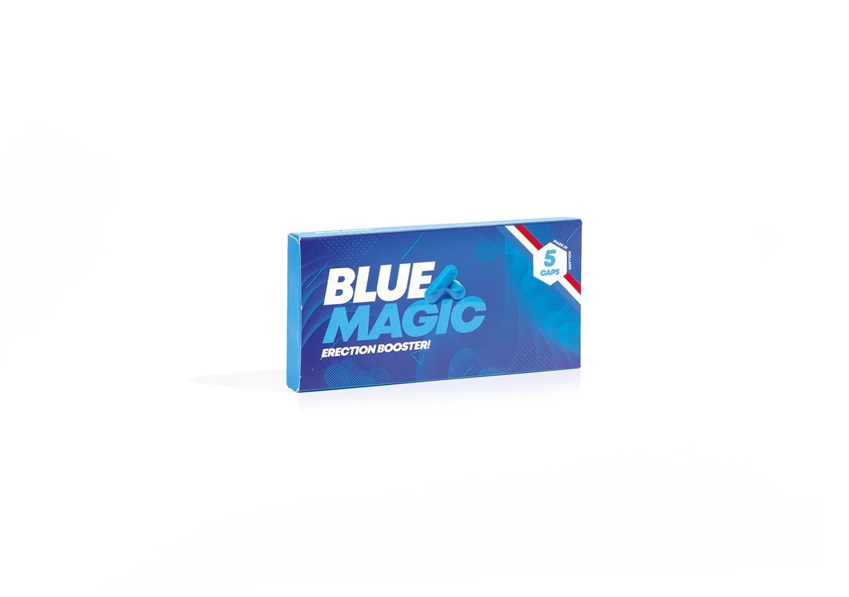 Blue Magic! Erectiepillen - 5 Stuks