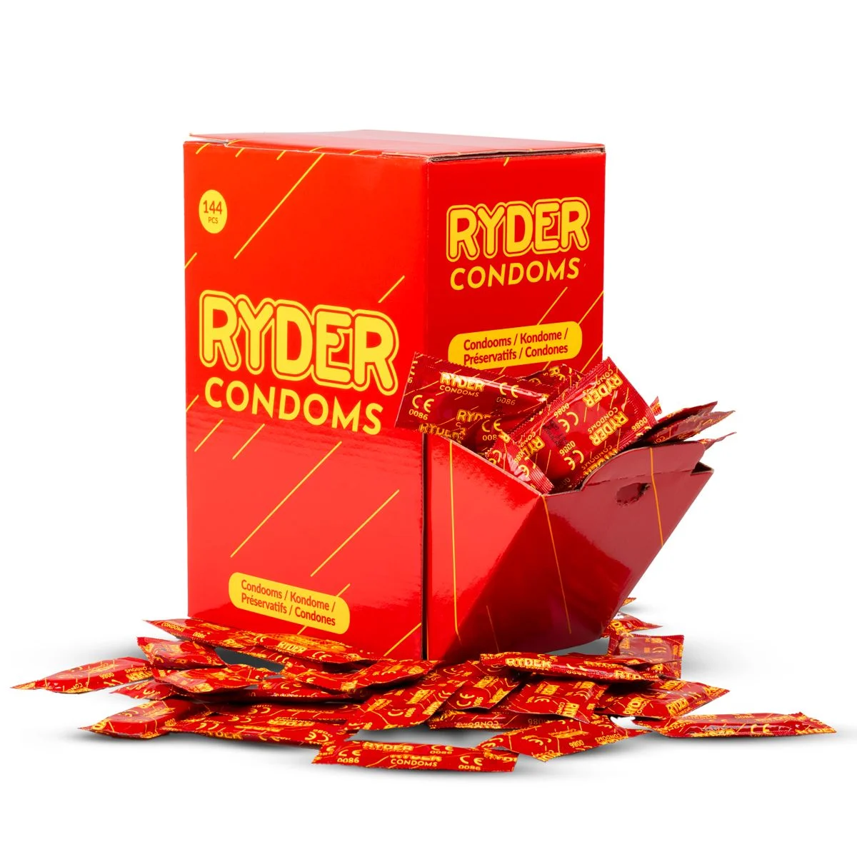 Ryder Condooms - 144 Stuks Ryder Condooms - 144 Stuks
