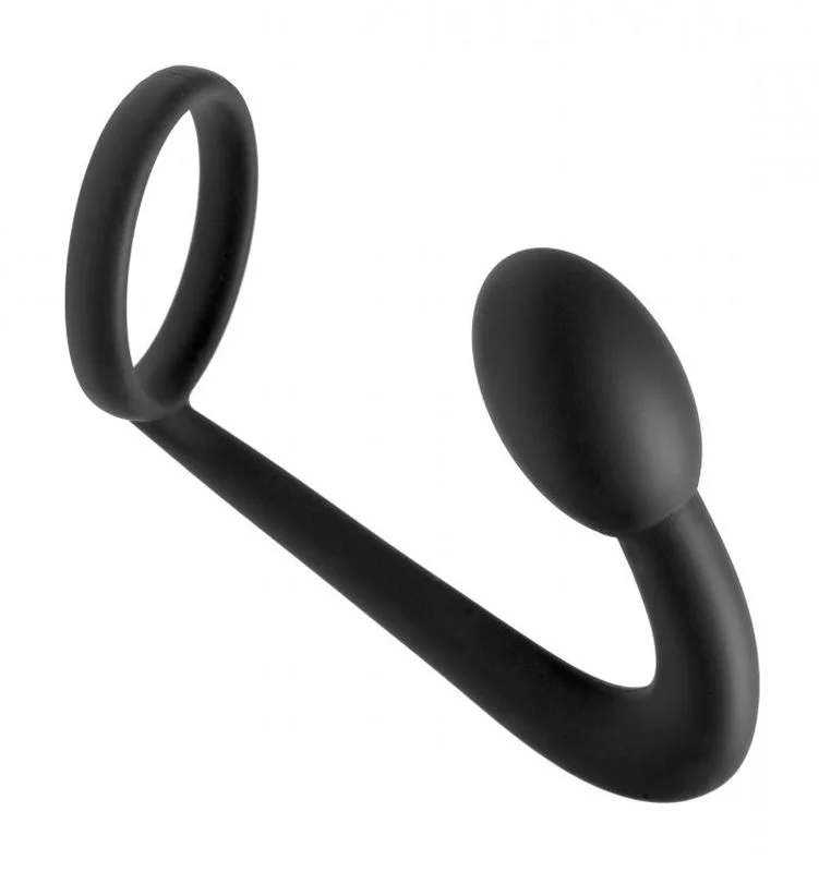 Prostatic Play Explorer Cockring Met Anaalplug Prostatic Play Explorer Cockring Met Anaalplug