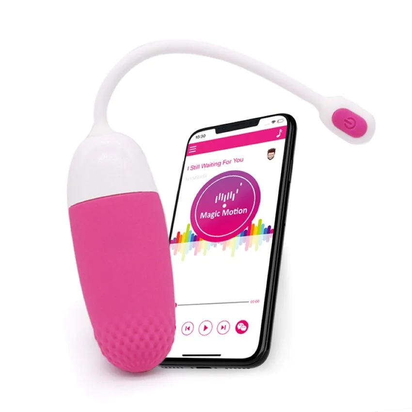 Magic Motion - Vini App Controlled Vibratie Eitje - Roze&Wit Magic Motion - Vini App Controlled Vibratie Eitje - Roze&Wit