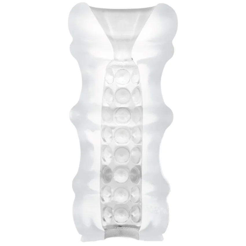 Doc Johnson - Mood ULTRASKYN Stroker Pleaser Massage Beads - Wit