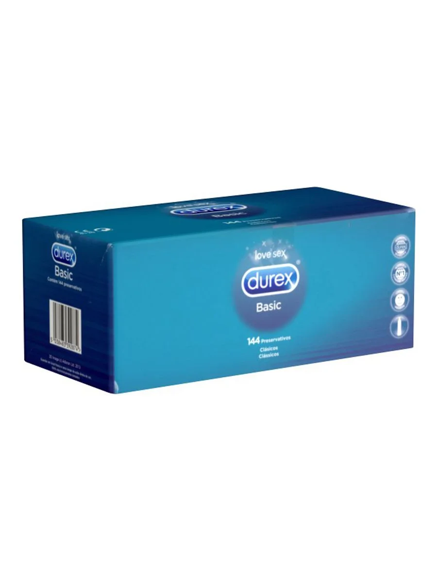Durex Natural Slim Fit Condooms - 144 stuks Durex Natural Slim Fit Condooms - 144 stuks