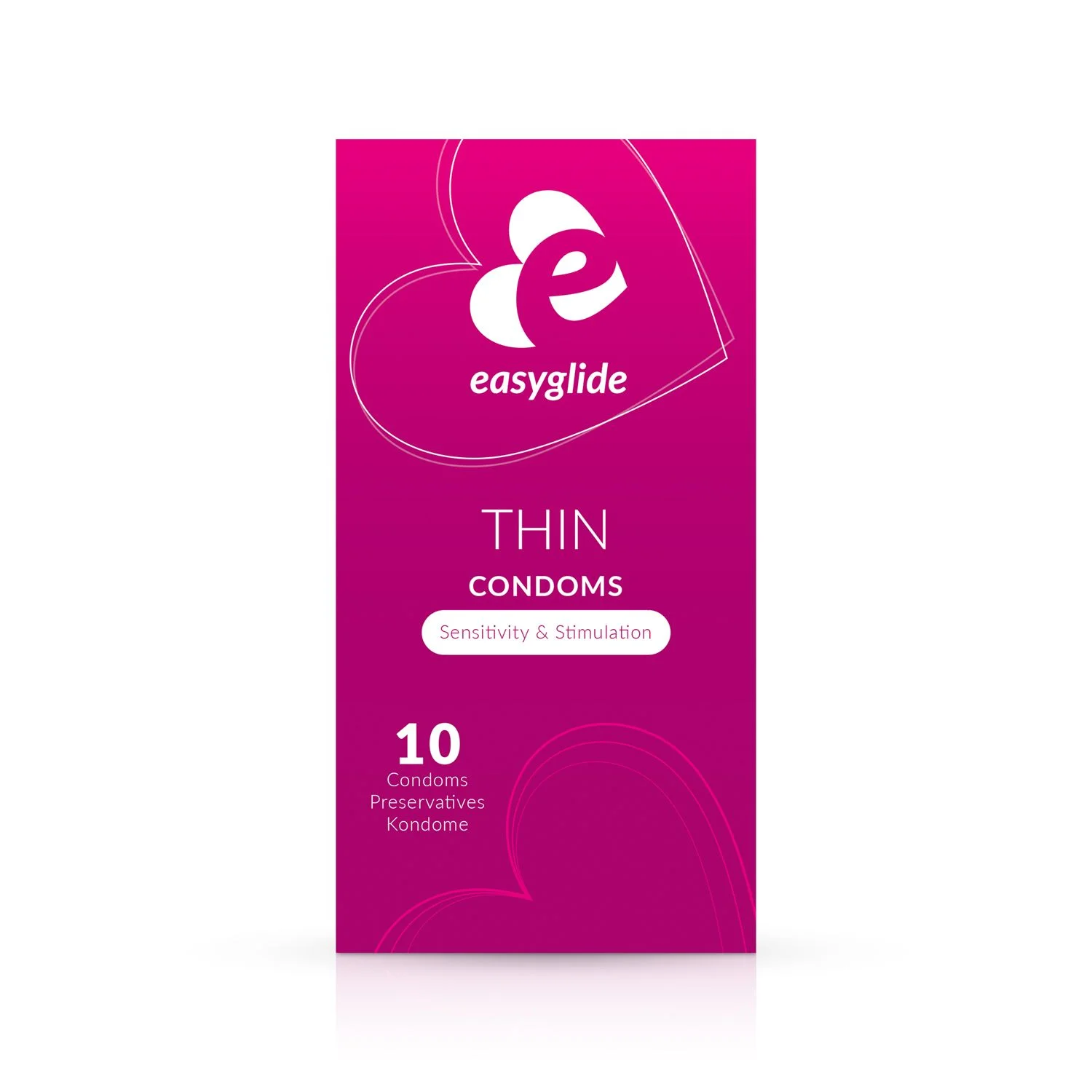 EasyGlide - Extra Thin Condooms - 10 stuks EasyGlide - Extra Thin Condooms - 10 stuks