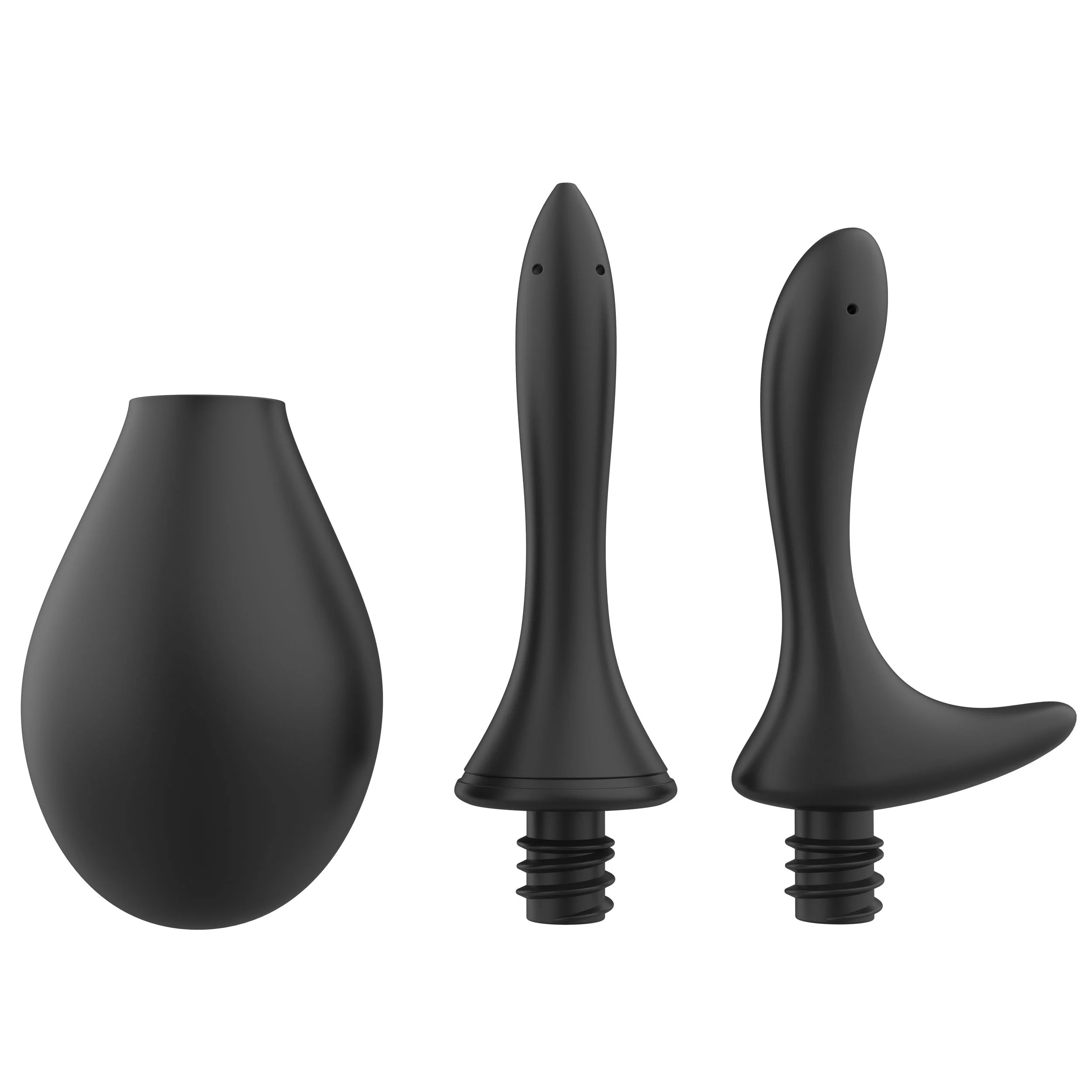 Nexus - Intieme Douche Set Met Twee Siliconen Tuitjes