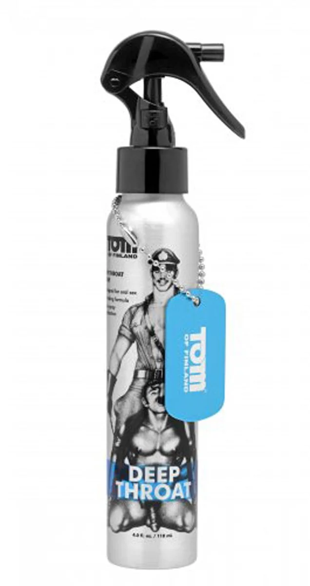 Tom of Finland Deep Throat Verdovende Oraal Spray Tom of Finland Deep Throat Verdovende Oraal Spray