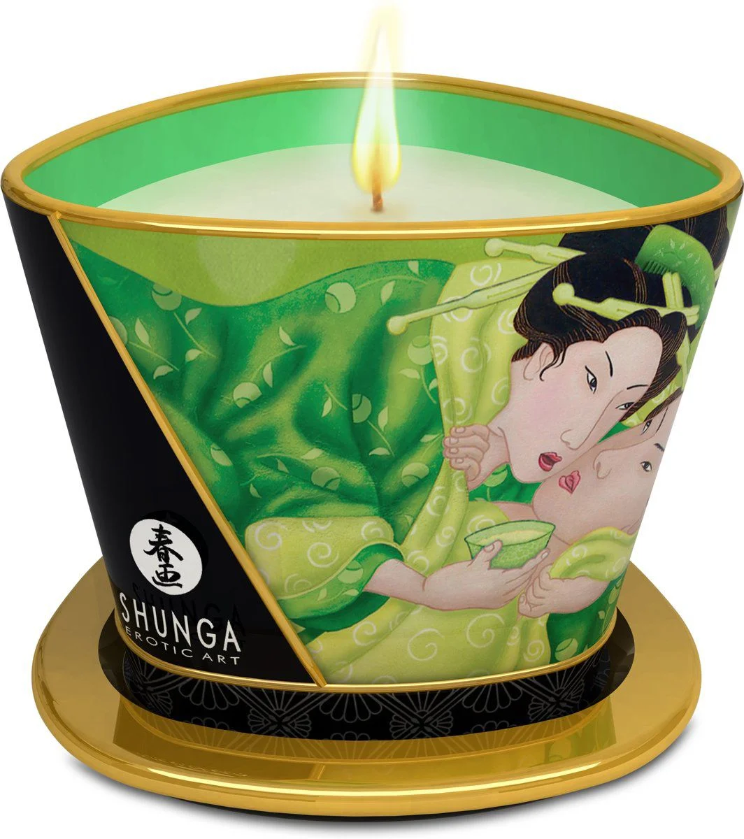 Shunga - Massagekaars Zenitude/Exotic Green Tea
