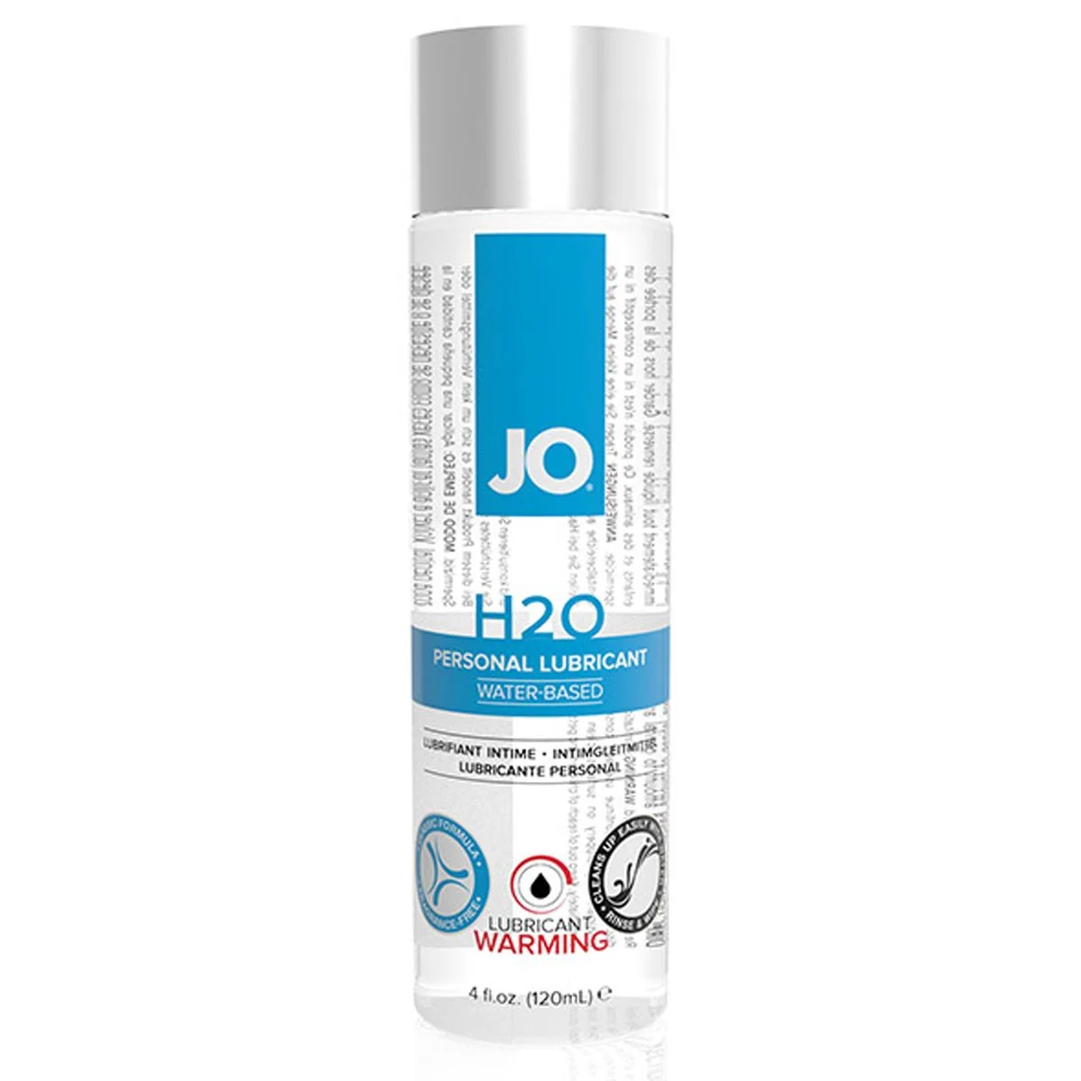 System JO - H2O Verwarmend Glijmiddel - 120 ml