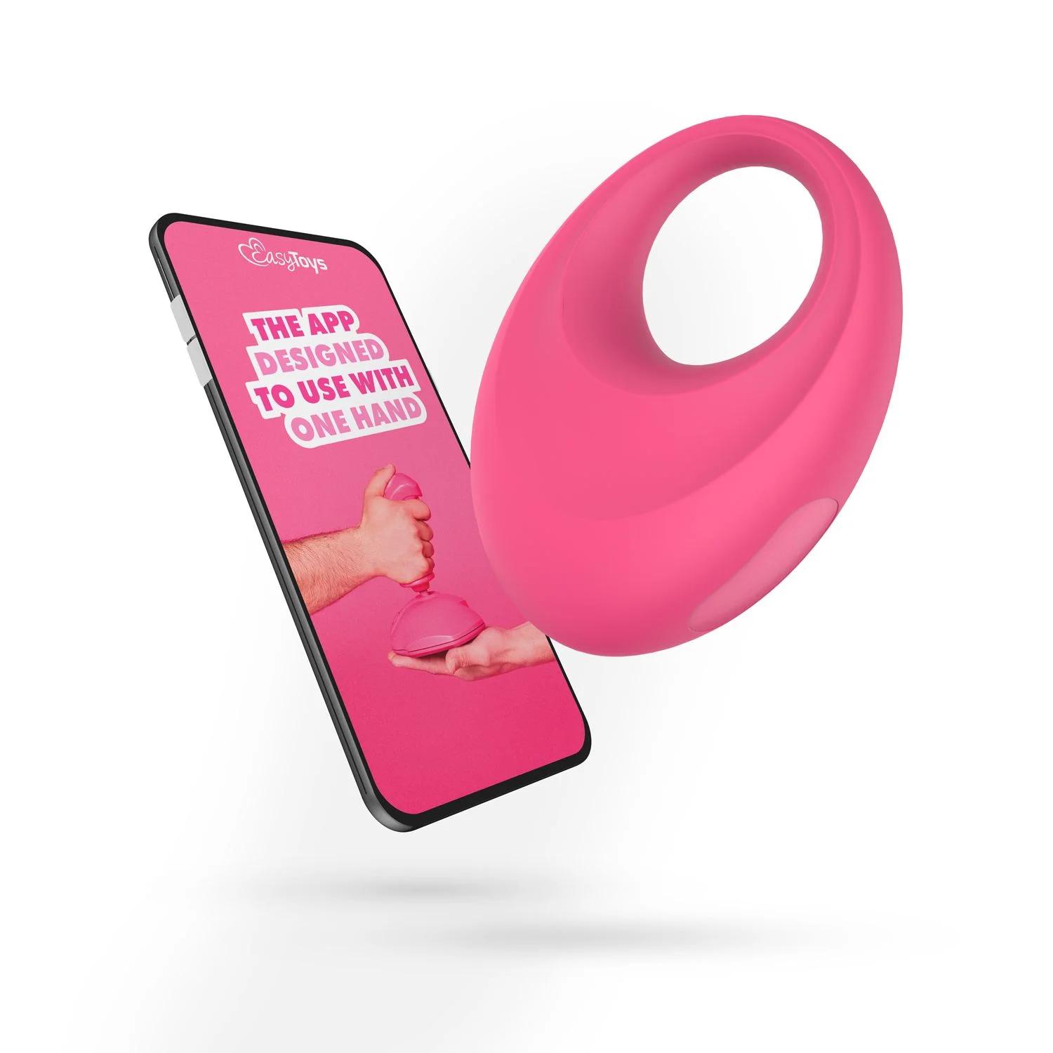 EasyConnect - Vibrerende Cockring Leo app gestuurd EasyConnect - Vibrerende Cockring Leo app gestuurd
