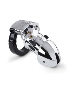Mystim - Pubic Enemy No1 Cock Cage - Zilver
