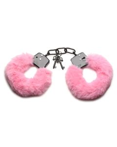 XR Brands - Cuffed in Fur Handboeien - Roze