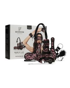 Bedroom Fantasies - Bound by Lace - 8-delige SM Set - Roze