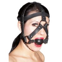 Leather Head Harness & Gag