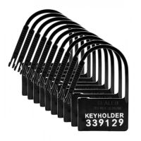 Keyholder kuisheidskooi hangslotjes - 10 stuks