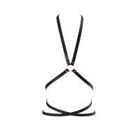 Maze bondage harnas met ring