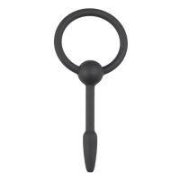 Holle siliconen penisplug met ring