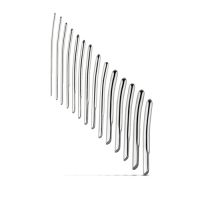 Dilator set met plat handvat 14 stuks - 0,4 cm - 1,7 cm