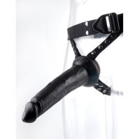 Command harness met holle dildo