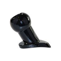 Holle Buttplug 42 mm - Zwart
