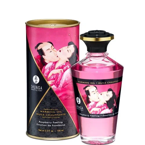 Shunga - Aphrodisiac Verwarmende Olie Framboos 100 ml Shunga - Aphrodisiac Verwarmende Olie Framboos 100 ml