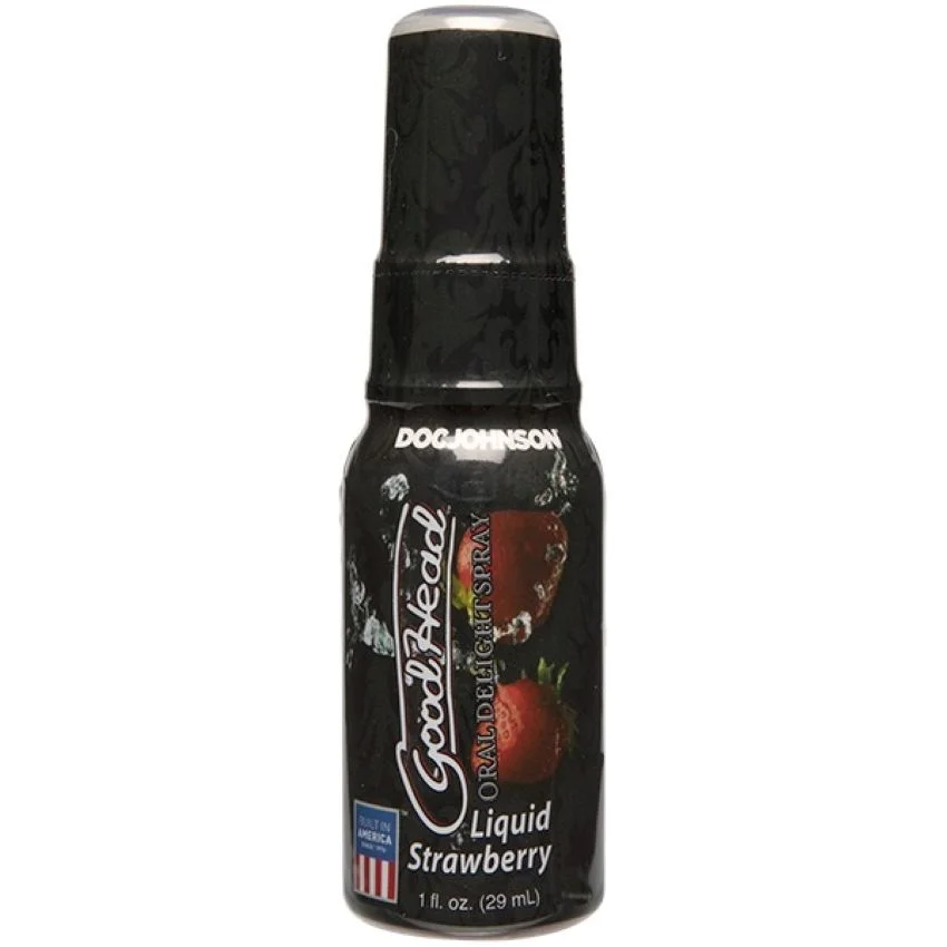 Doc Johnson - GoodHead Oral Delight Spray - Aardbei - 29 ml Doc Johnson - GoodHead Oral Delight Spray - Aardbei - 29 ml
